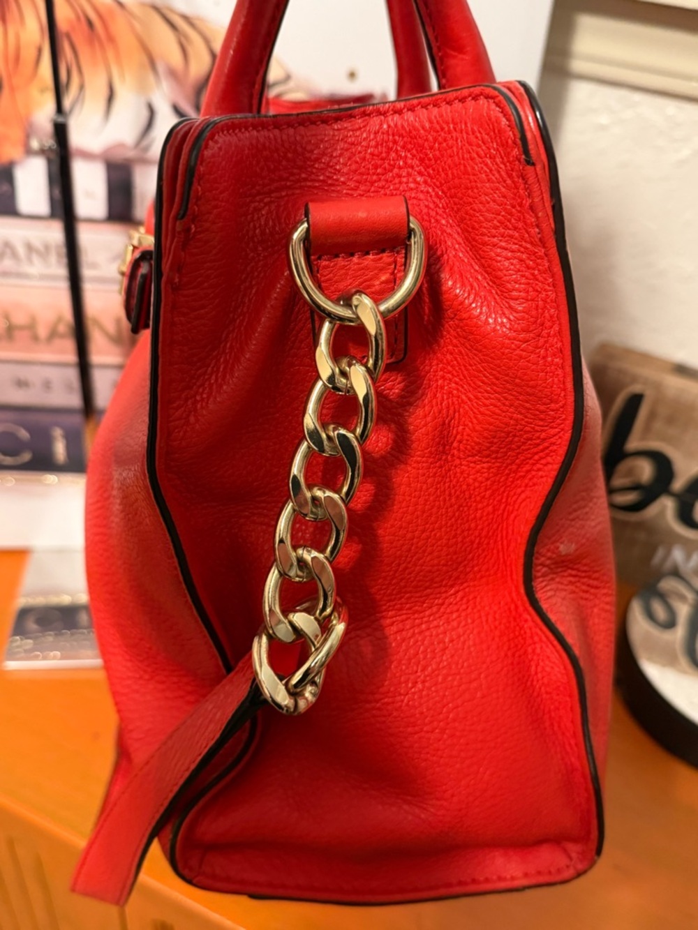 Michael Kors Hamilton East West Satchel VGUC - Picture 5 of 14